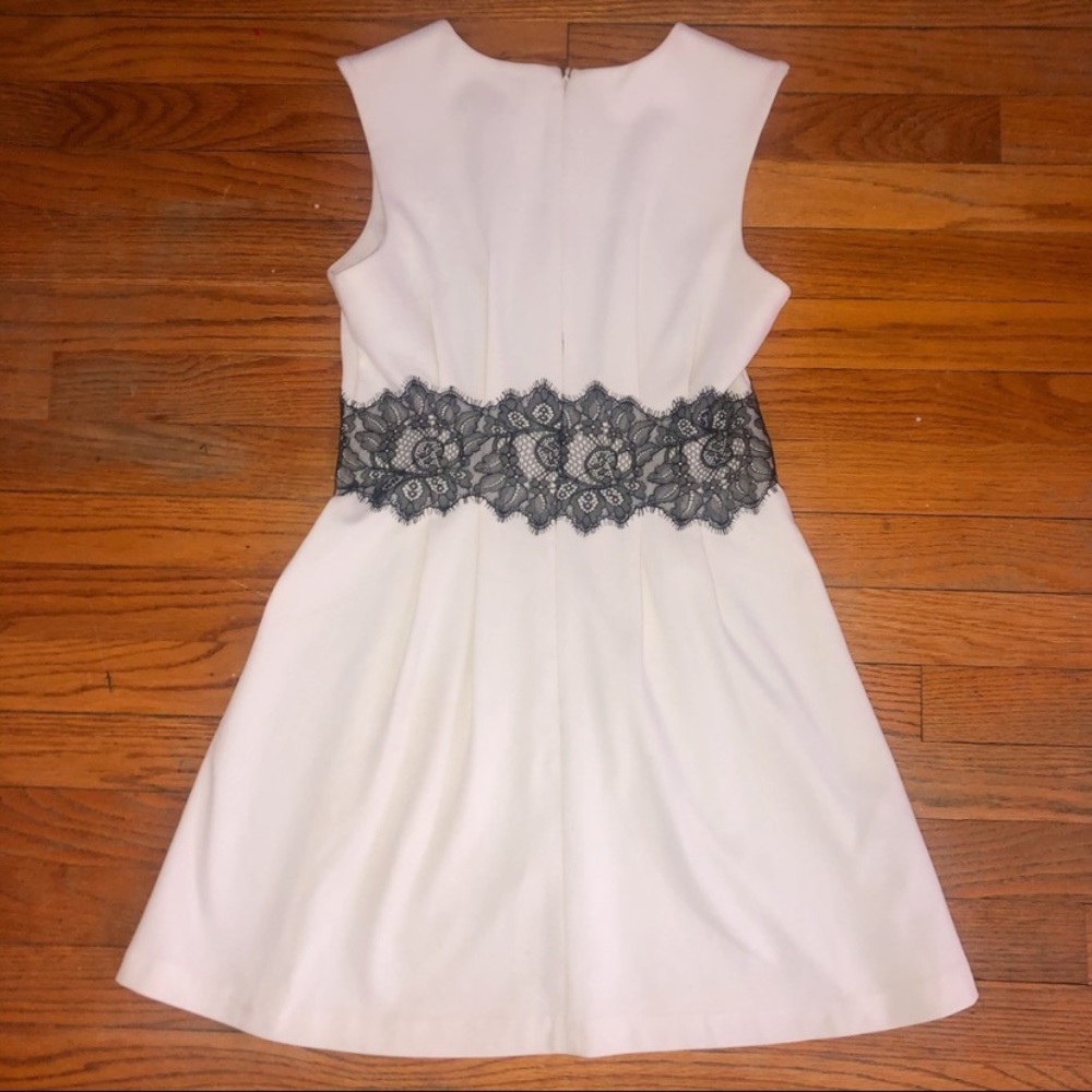 BCBG white dress